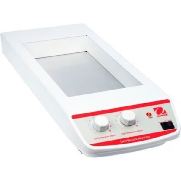 Ohaus® HB6AL Dry Block Heater, 6 Block, Analog, 120V, Ohaus, Mfr#: 30392073